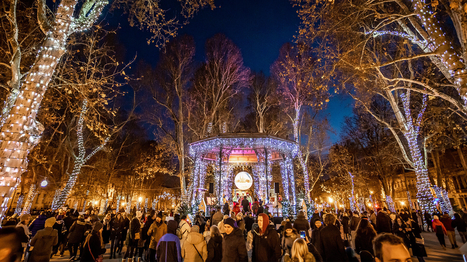 Open-air Christmas Party at Zrinjevac Park