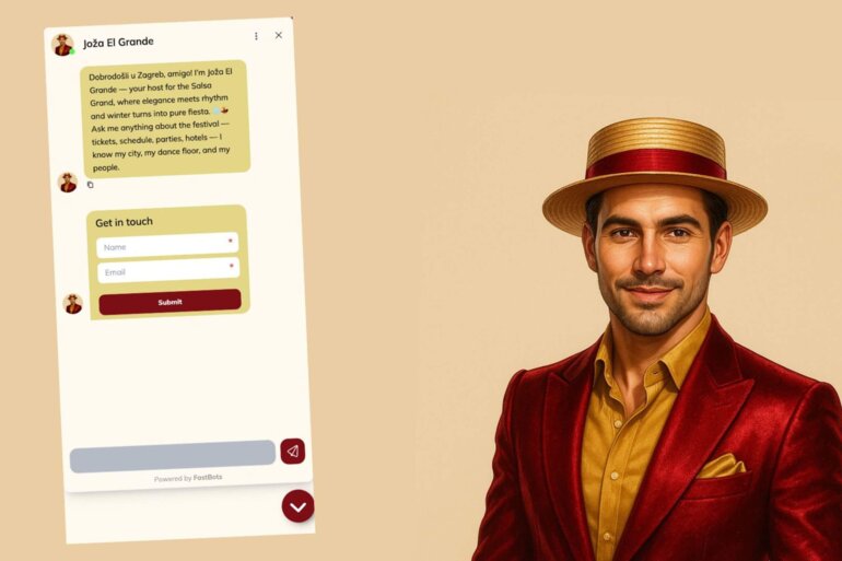 Meet Joža El Grande - your festival assistant